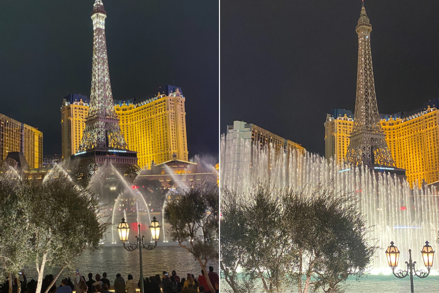 Fountains of Bellagio in Las Vegas