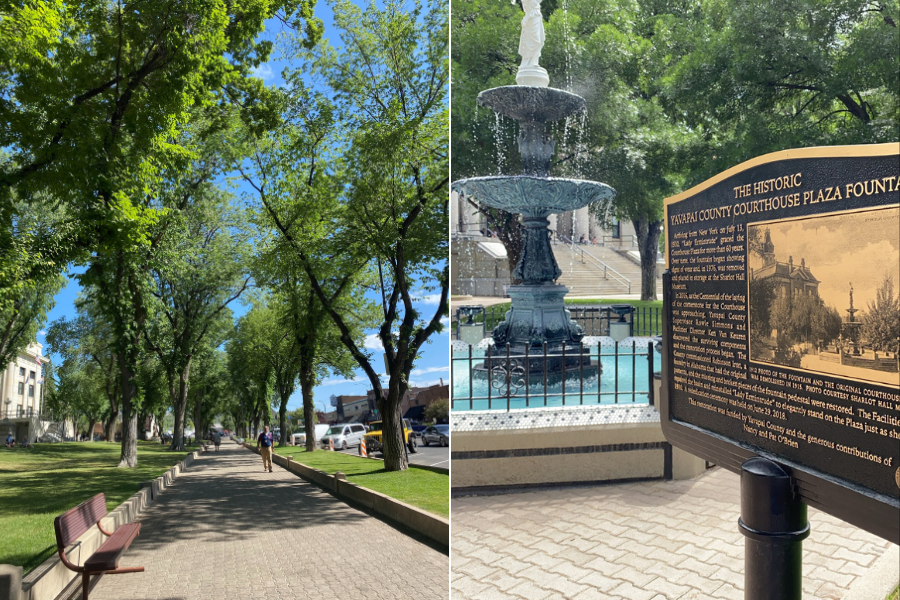 Courthouse Plaza in Prescott